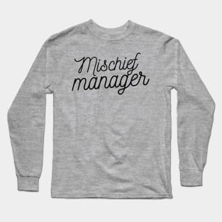 Mischief manager - Eyesasdaggers Long Sleeve T-Shirt